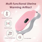 Period Cramp Relief Electric Heating Belt Massager