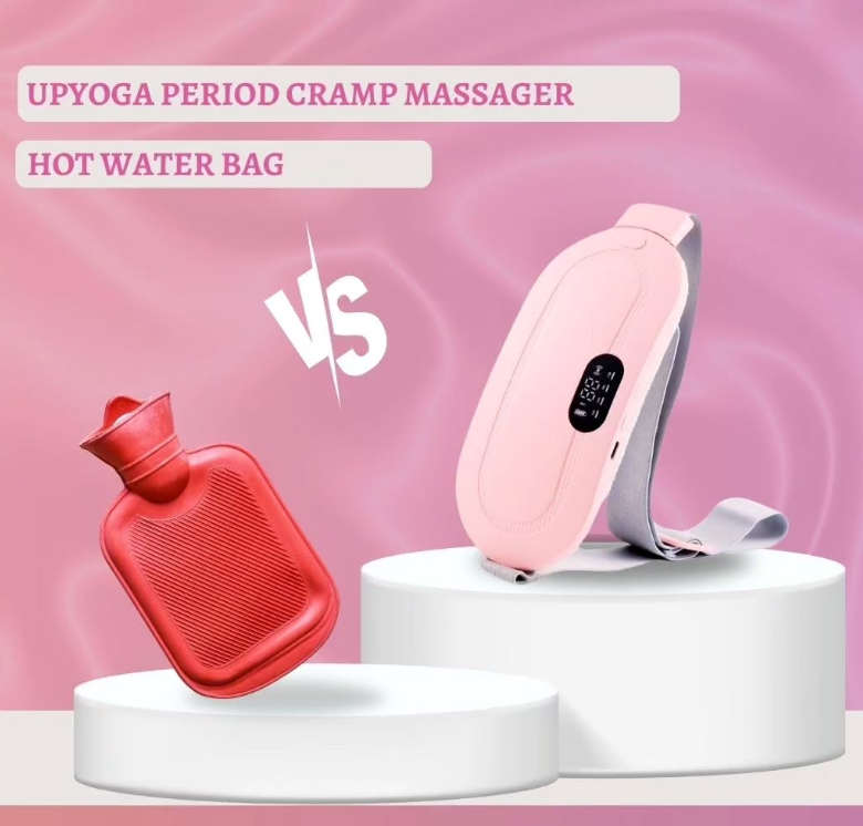 Period Cramp Relief Electric Heating Belt Massager