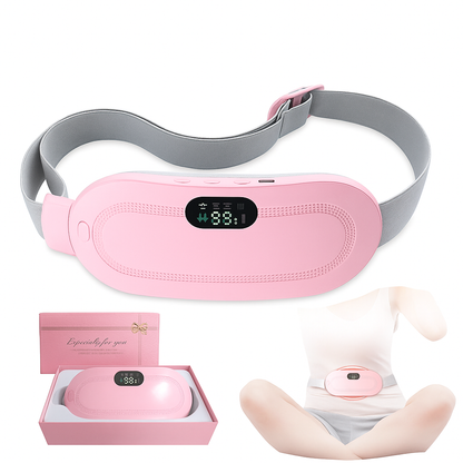 Period Cramp Relief Electric Heating Belt Massager